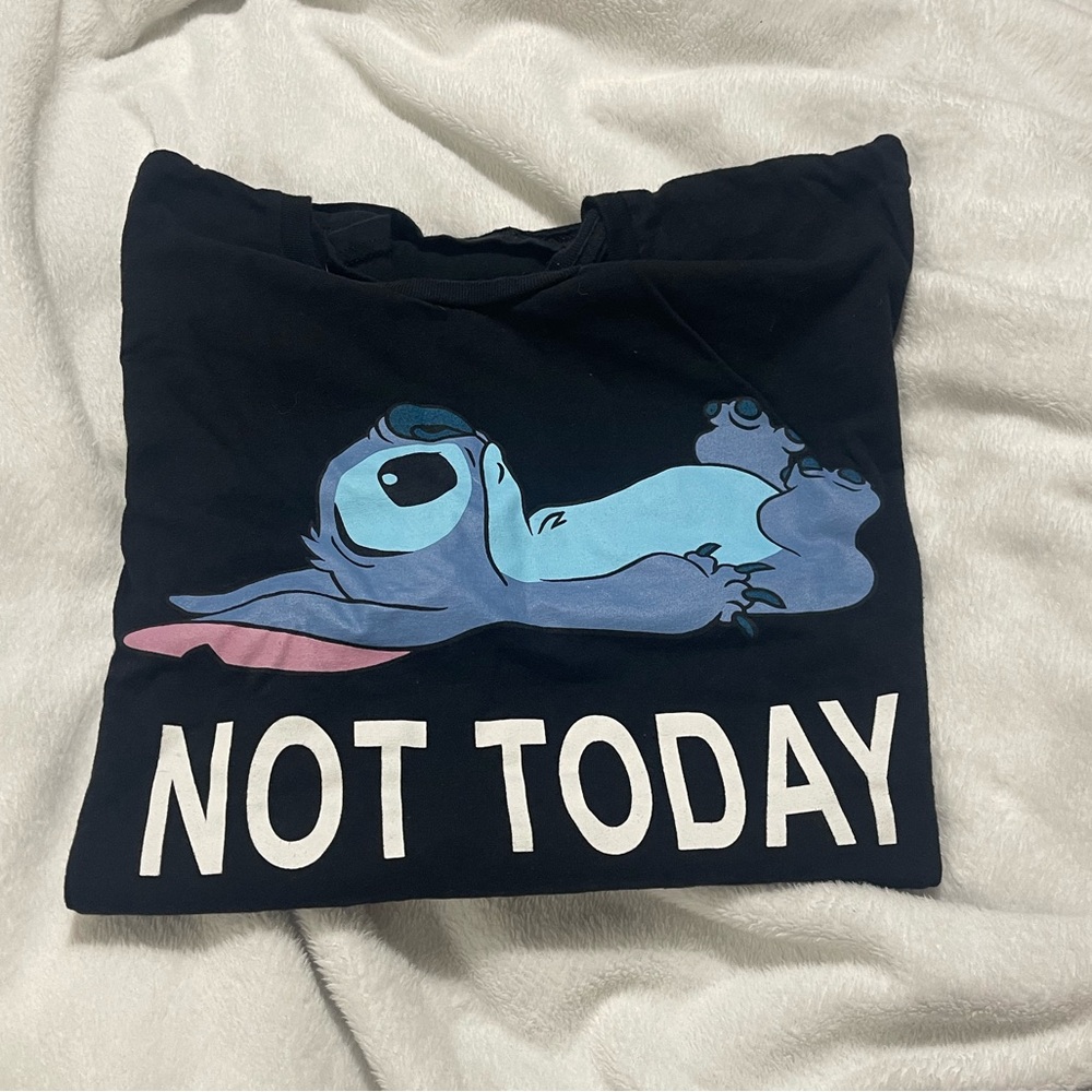 Disney Black and Blue Stitch Tee